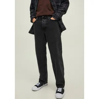 JACK & JONES Loose-fit-Jeans »JJIEDDIE JJORIGINAL MF 710« Jack & Jones black denim