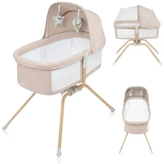 lionelo Reisebett - Beige - Beige