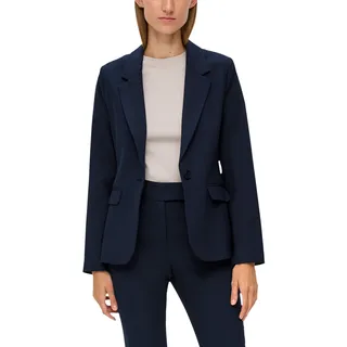 S.Oliver BLACK LABEL Kurzblazer, mit Pattentaschen vorne s.Oliver BLACK LABEL blue