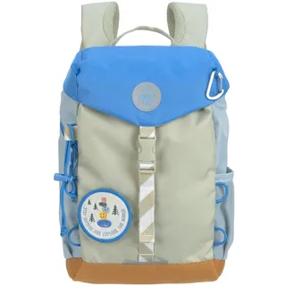 Lässig Kinderrucksack Kindergartenrucksack Wanderrucksack - ab 3 Jahre - 9 Liter/Mini Outdoor Backpack Sunny Explorer Green/Blue