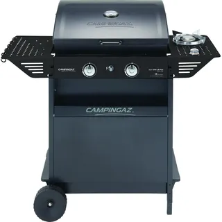 Campingaz Xpert 200 LS Plus Rocky Gasgrill Schwarz 2 Brenner Tragbar mit Trolley - Schwarz