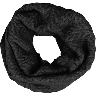 Loop CAPELLI NEW YORK, Damen, schwarz, Obermaterial: 50% Polyacryl, 50% Polyester, unifarben, Modetücher Loop