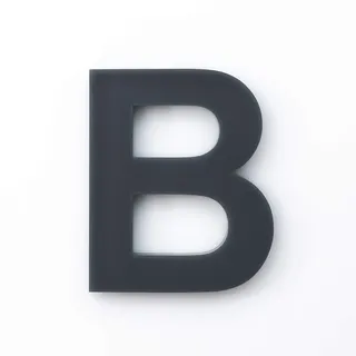 Meinplexi B-B-25 Acryl Buchstabe, Anthrazit RAL: 7016