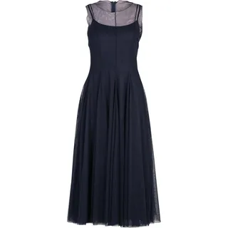 Cocktailkleid VERA MONT "Cocktailkleid figurbetont", Damen, Gr. 44, EURO, blau (night sky), 100% Polyester PES., Kleider Cocktailkleid