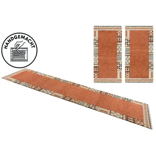 THEKO Nuno Bettumrandung 14 x 0 cm Braun/Orange