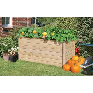 Karibu Hochbeet BxTxH: 209x111x92 cm, natur