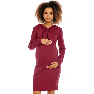 PeeKaBoo Umstandskleid für Damen Bhremsa bordo XXL - Rot