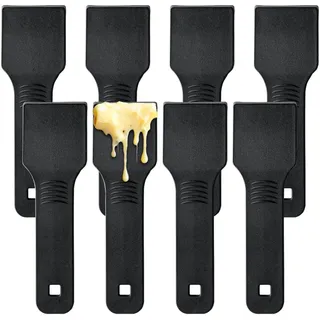 Kosmosta 8er Set Nylon Raclette Spatel, Mini Käseschaber für Raclette Pfannen, Kratzfreie Küchenutensilien für Antihaft Kochgeschirr, Raclette Grill, Fondue & Kleine Pfannen, Spülmaschinenfest