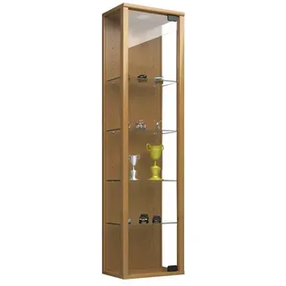 VCM Vitrine Stano Mini 33 x 115 x 18 cm Braun