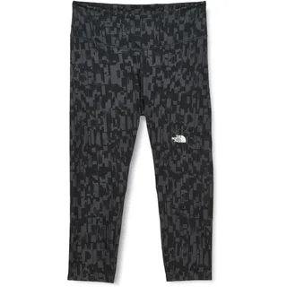 THE NORTH FACE Damen Plus Flex High Rise 25In Print Leggings, Asphalt Grey Patchwork, 54-56