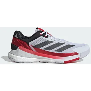 adidas Herren Crazyquick Boost Shoes Padel-Schuhe, Cloud White/Core Black/Lucid Red, 38 EU