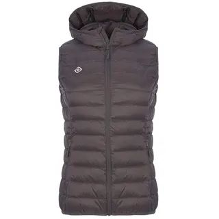 Izas Damen Garda Daunenweste, dunkelgrau/dunkelgrau, XL