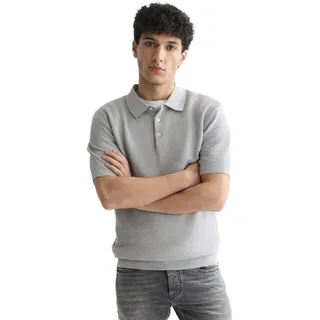 Scotch & Soda 183611 Regular Fit Kurzarm-poloshirt - Grey Melange - S