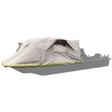 Bild von Premium Airframe Bootszelt Zelt Bootszubehör für Angel-Boote Wasser-und windfest, Diverse, 338 cm