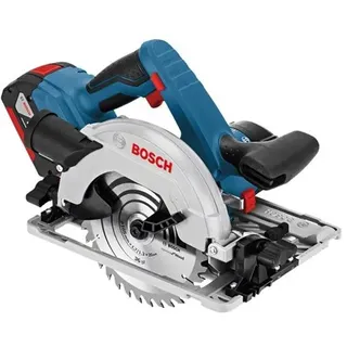 GKS 18V-57G Professional inkl. 2 x 5,0 Ah + Führungsschiene FSN 1400 + L-Boxx