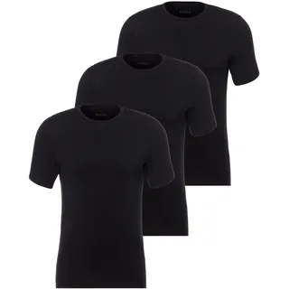 Boss TShirt RN 3P Natura schwarz M
