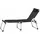 Dreibeinliege Sole 214 x 70 x 45 cm Schwarz