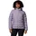 II Down Hooded Jacket Hooded Puffer Daunenjacke Shale Purple L