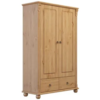 OTTO home »Tessin« beige (natur), B:90cm H:140cm T:38cm, Massivholz, Schränke, Wäscheschrank, aus massiver Kiefer, in 2 Breiten: viel Stauraum, FSC zertifiziert,