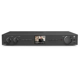 Hama HiFi-Tuner DIT2006BT mit Internet Radio, DAB/DAB+, Bluetooth (Tuner HiFi mit Internetradio, Digitalradio/FM, WLAN, Stereo Receiver Spotify, Fernbedienung, USB/AUX, Wecker) schwarz