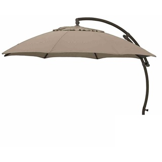 SUN GARDEN Easy Sun Ø 375 cm anthrazit/taupe