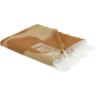 Beliani Decke, Orange