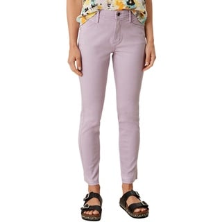 s.Oliver Damen Trousers 7/8 Hose 7 8, Purple Stretched Denim, 46 EU