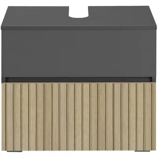 Home Affaire Waschbeckenunterschrank »Wisla« Siphonausschnitt, Push-to-open-Funktion, Breite 60cm, Höhe 55 cm