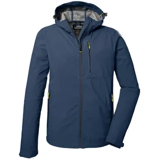 KILLTEC Herren Softshelljacke/Outdoorjacke mit Kapuze KOS 259 MN SFTSHLL JCKT, dunkelblau, L