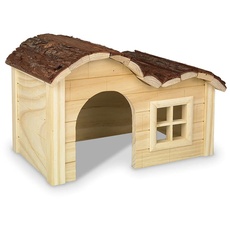 Bild WOODLAND Nager-Holzhaus "JESSI" 42,5 x 27 x 22 cm