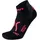 Run Socken 2 Paar Schwarz/Coral Fluo 37-38