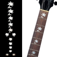Griffbrett Marker Inlay Aufkleber Decals für Gitarre und Bass – Palm Trees