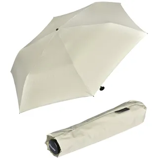 Doppler Taschenschirm zero99 - Macadamia Beige | Leichter kleiner Regenschirm | Mini-Regenschirm