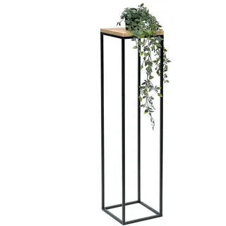 DanDiBo Ambiente Blumenhocker 100 x 24 x 24 cm Schwarz