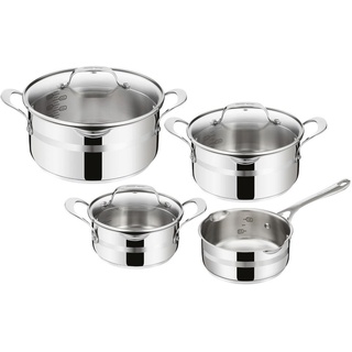 Tefal Jamie Oliver Cook Smart Topf-Set 7-tlg. 3 x Kochtopf + Stielkasserolle