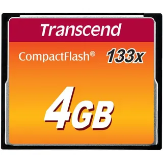 Transcend Standard 133x CF-Karte 4 GB),