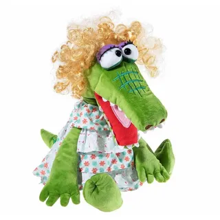 HEUNEC Handpuppe Jan & Henry, Krokodella (H:40 cm)