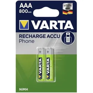 Varta Recharge Accu Phone AAA 800 mAh 2 St.