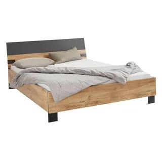WIMEX »Malmö, Bett Made in Germany« im beliebten Industrial look, 3 Breiten zur Auswahl,