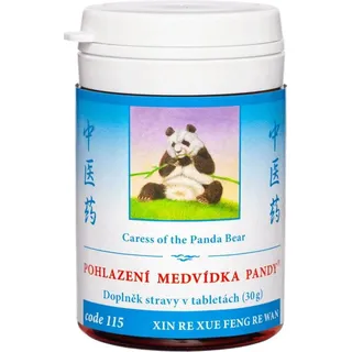 115 Streicheln eines pandabärchens (XIN/XUE RE FENG WAN), 100 tbl