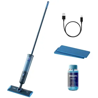Philips Wischmopp OneUp elektrischer Wischer 3000 Series XV3101/11 Blau 1 St.