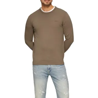 s.Oliver Baumwollpullover mit Logo-Stickerei