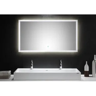 Posseik LED Spiegel 120x65 cm mit Touch Bedienung