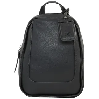 Tom Tailor Damen Adela Rucksack, schwarz, Uni, Gr. ONESIZE