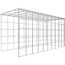 Bild Gabione-Anbaukorb Typ 4 50 x 100 x 40 cm Maschenw 10 x 10 cm