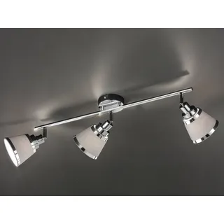 Deckenleuchte 3 Flg - Silber