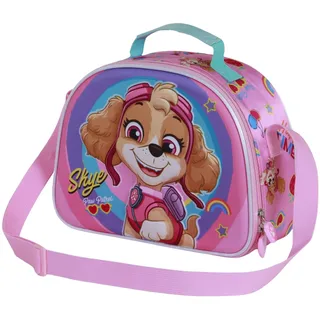 Karactermania Paw Patrol Happy-3D Lunchbox-Umhängetasche, Rosa, 26 x 20 cm