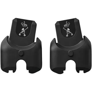 Maxi-Cosi Adapter für Babyschale, zum Befestigen der Maxi-Cosi Babyschale am Maxi-Cosi Kinderwagen, Ein-Klick-Befestigung, Memorytasten, zertifizierte Sicherheit, für die meisten Maxi-Cosi Kinderwagen