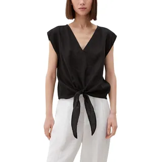 s.Oliver Damen Bluse ärmellos, Schwarz 9999, 36