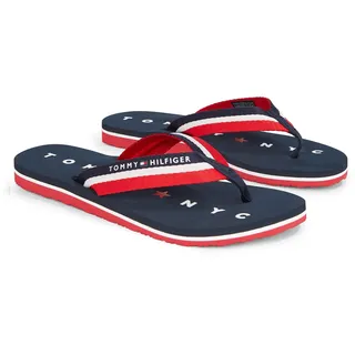 Tommy Hilfiger Tommy Loves NY Beach Sandal Blau 36